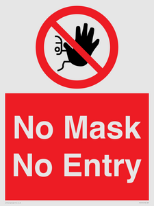 No Mask No Entry